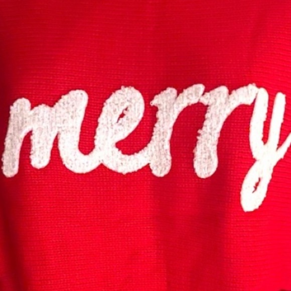 Red Merry Sweater - Picture 4 of 6